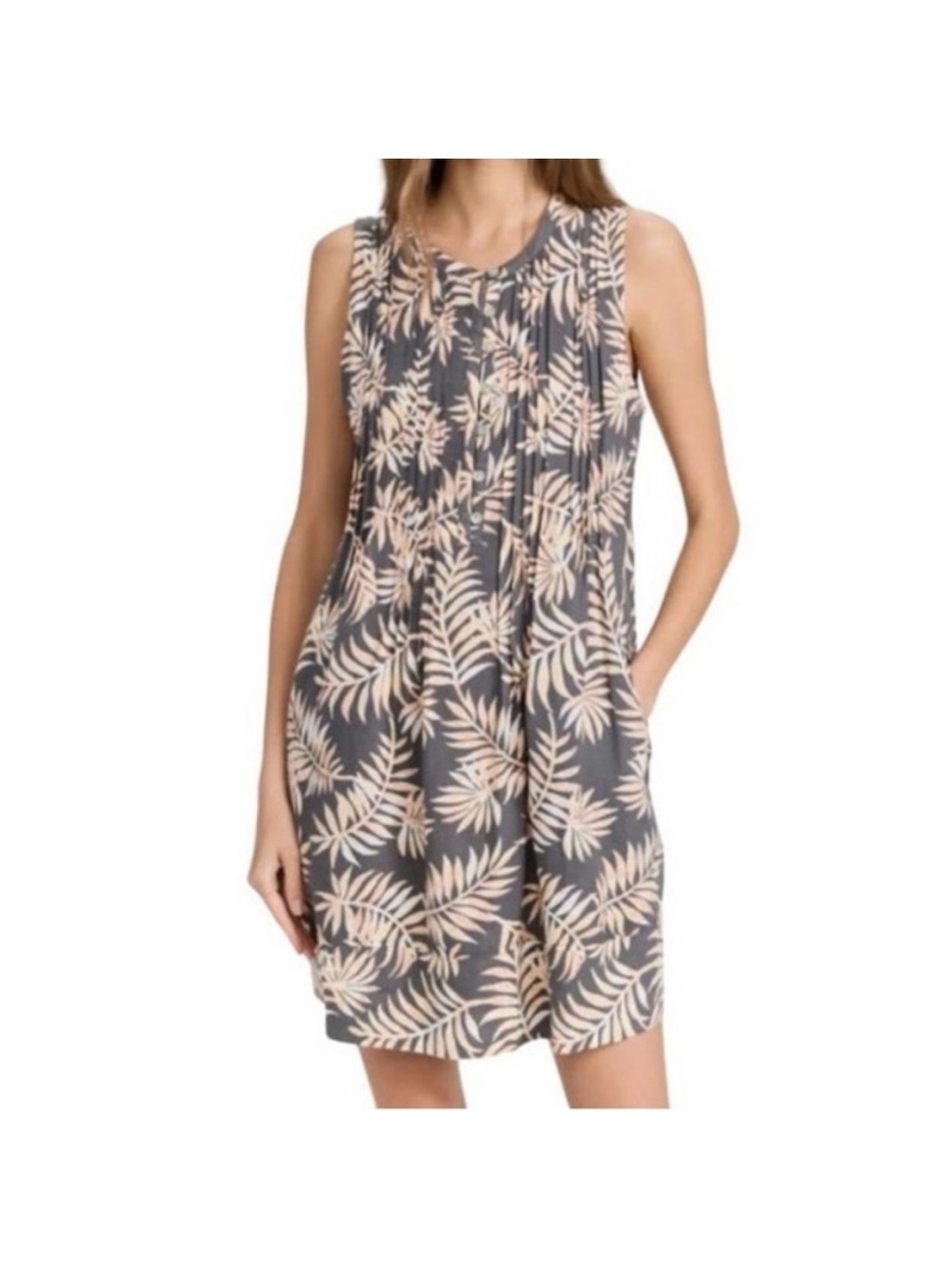 Flaherty Isha linen blend dress size medium